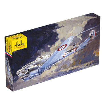 KIT PARA MONTAR HELLER AVIÃO POTEZ 63-11 A3 1/72 84 PEÇAS HLR 80313